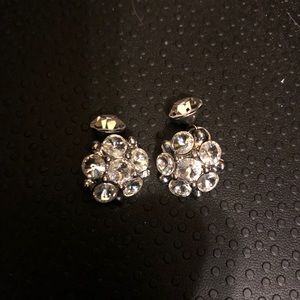 Crystal cuff links
